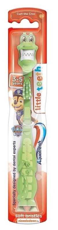 Aquafresh Little Teeth Soft детская зубная щетка, 1 шт.
Aquafresh Little Teeth Soft детская зубная щетка, 1 шт.