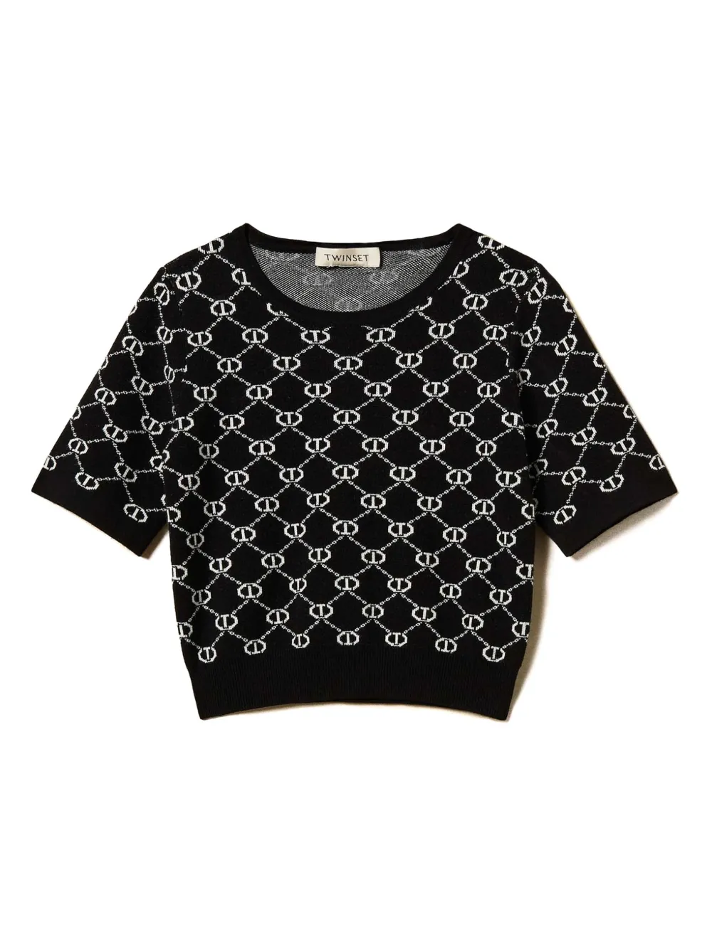 Трикотажная футболка TWINSET Kids, черный
Трикотажная футболка TWINSET Kids, черный