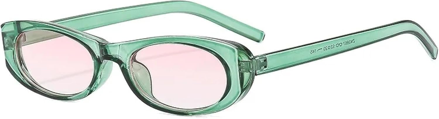 Солнцезащитные очки с защитой от УФ-излучения UV400 | Маленький овальный размер | Для женщин и мужчин | Для занятий спортом на открытом воздухе и вождения DSVIGF, Green Pink
Солнцезащитные очки с защитой от УФ-излучения UV400 | Маленький овальный размер | Для женщин и мужчин | Для занятий спортом на открытом воздухе и вождения DSVIGF, Green Pink