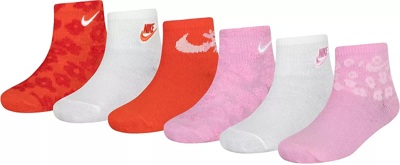 Набор из 6 пар носков Nike Girls' Your Move до щиколотки, цвет Picante Red
Набор из 6 пар носков Nike Girls' Your Move до щиколотки, цвет Picante Red