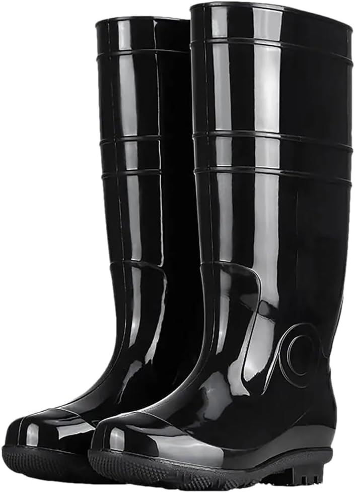 Мужские водонепроницаемые длинные резиновые сапоги Wjnvfioo, рыбацкие сапоги, противоскользящие, для мужчин и женщин, для работы на улице, садовые сапоги от грязи, черный
Мужские водонепроницаемые длинные резиновые сапоги Wjnvfioo, рыбацкие сапоги, противоскользящие, для мужчин и женщин, для работы на улице, садовые сапоги от грязи, черный