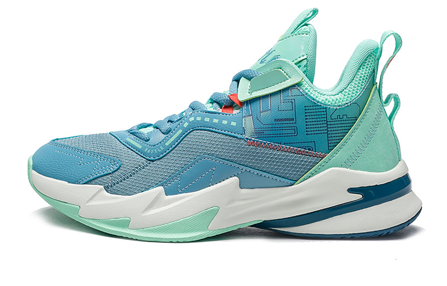 QIAODAN Баскетбольные кроссовки с низким верхом, амортизирующие, противоскользящие и износостойкие, мужские, Aurora Green
QIAODAN Баскетбольные кроссовки с низким верхом, амортизирующие, противоскользящие и износостойкие, мужские, Aurora Green