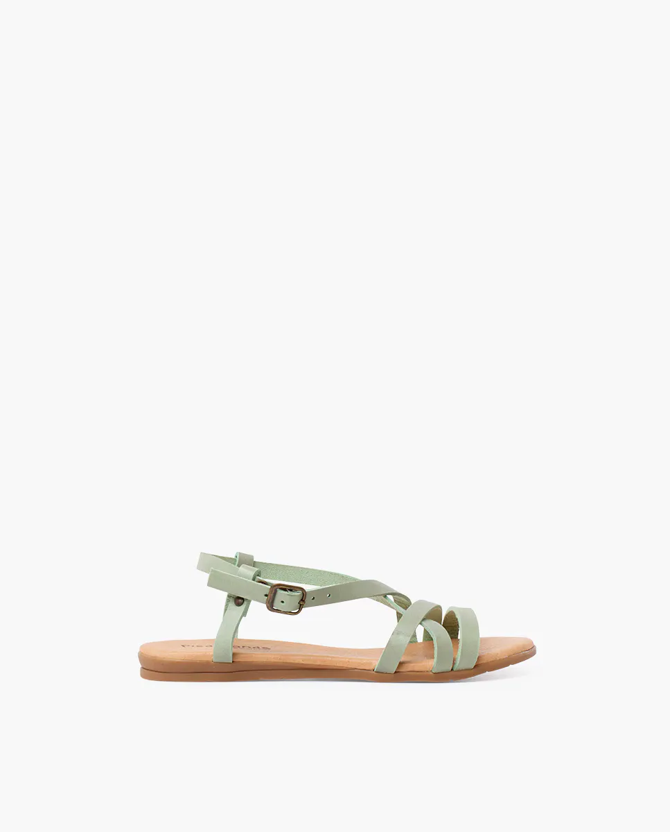 Босоножки для девочек закрытые с перекрещенными ремешками с застежкой на пряжку Pisamonas, зеленый
Босоножки для девочек закрытые с перекрещенными ремешками с застежкой на пряжку Pisamonas, зеленый