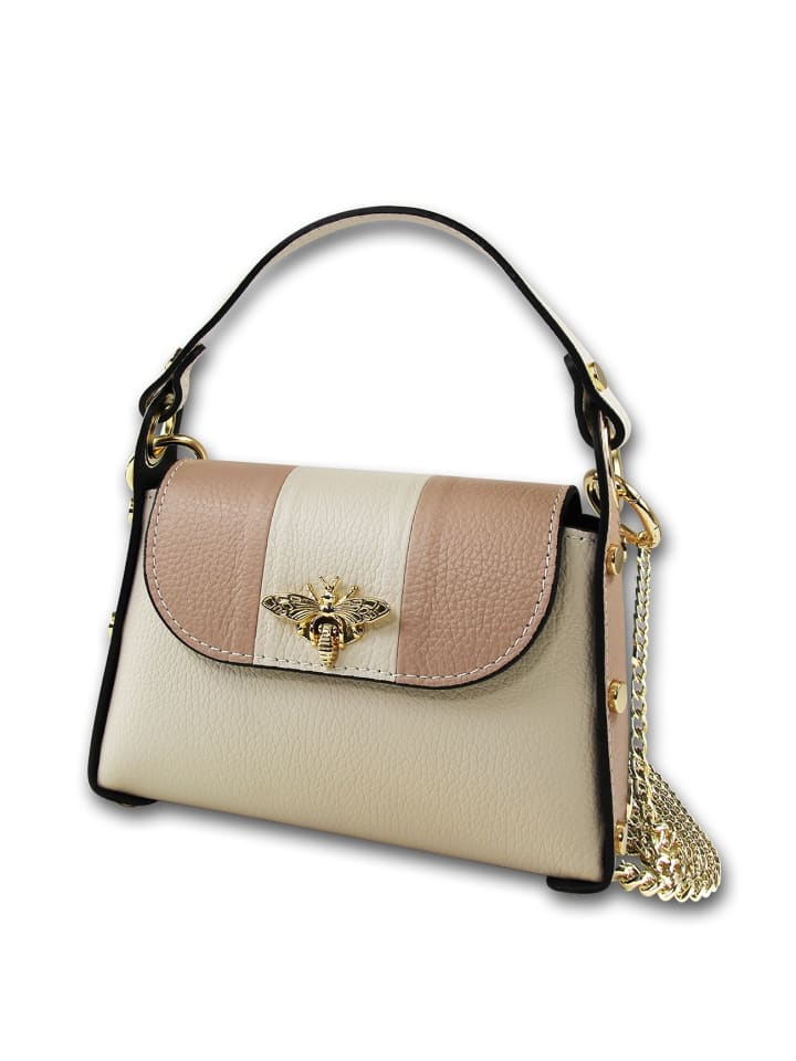 Кожаная сумка через плечо Toscanto бежевая, розовая примерно 19 см Toscanto
Кожаная сумка через плечо Toscanto бежевая, розовая примерно 19 см Toscanto