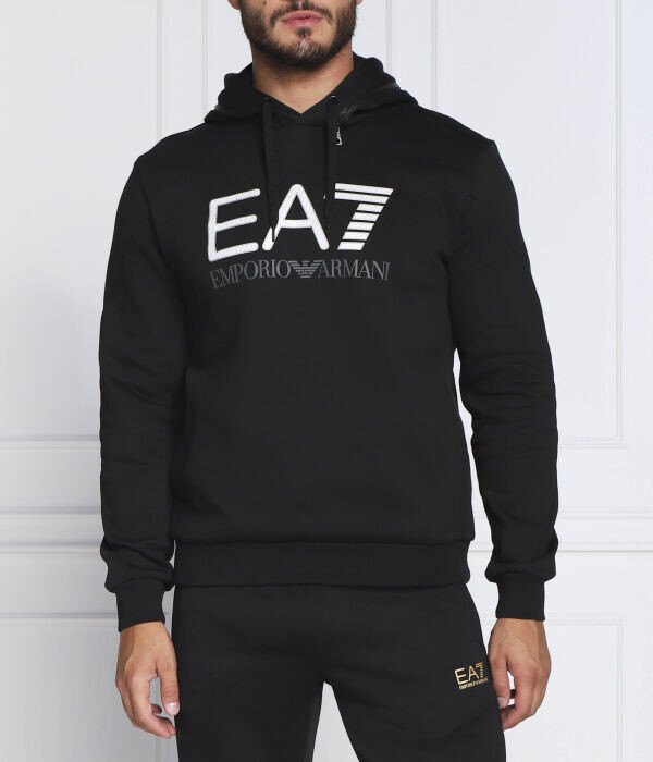 Толстовка Ea7 с капюшоном, черный
Толстовка Ea7 с капюшоном, черный