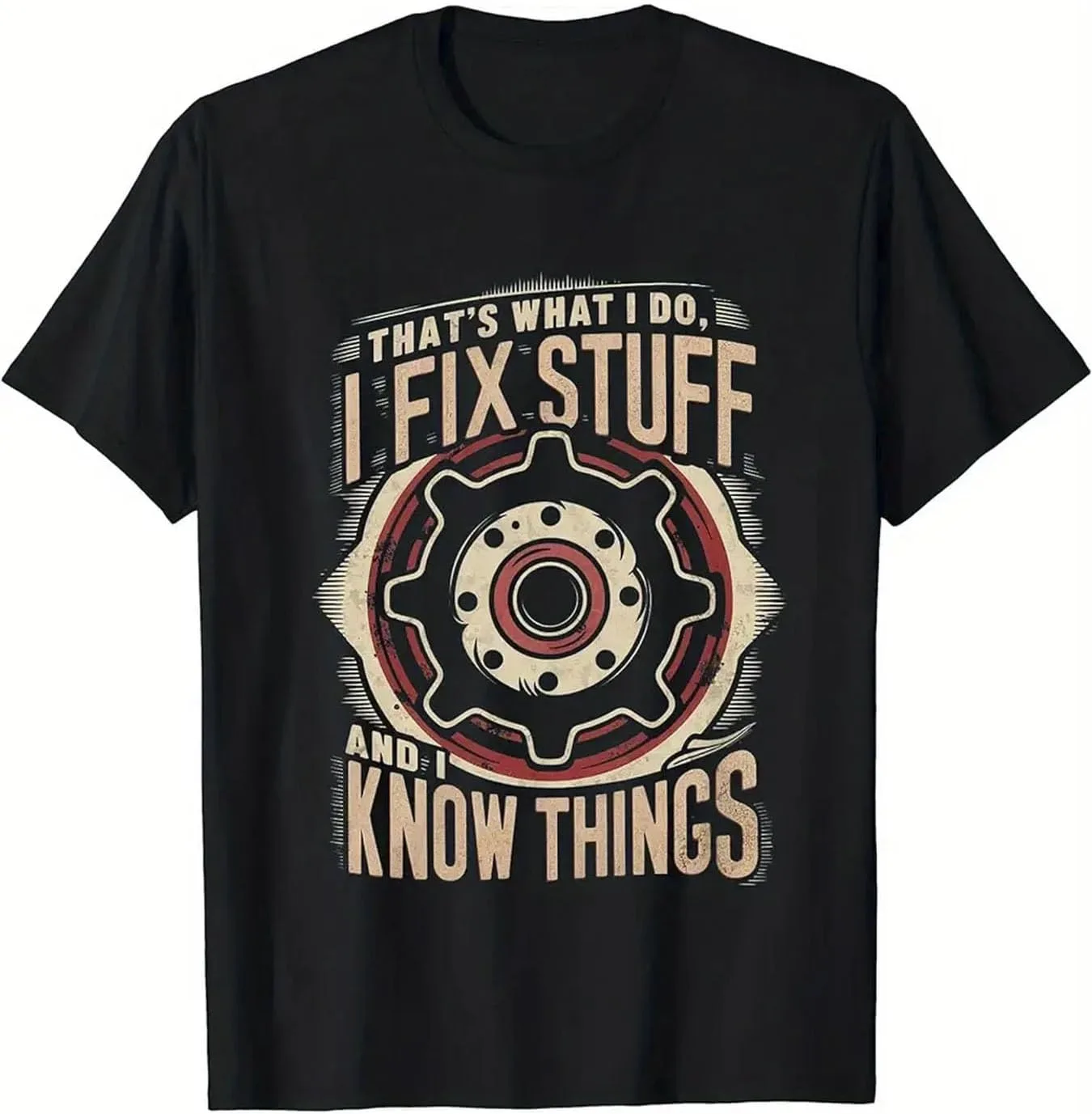 Футболка Funny Mechanic с принтом "I Fix Stuff and I Know Things" NEKO MENA
Футболка Funny Mechanic с принтом "I Fix Stuff and I Know Things" NEKO MENA