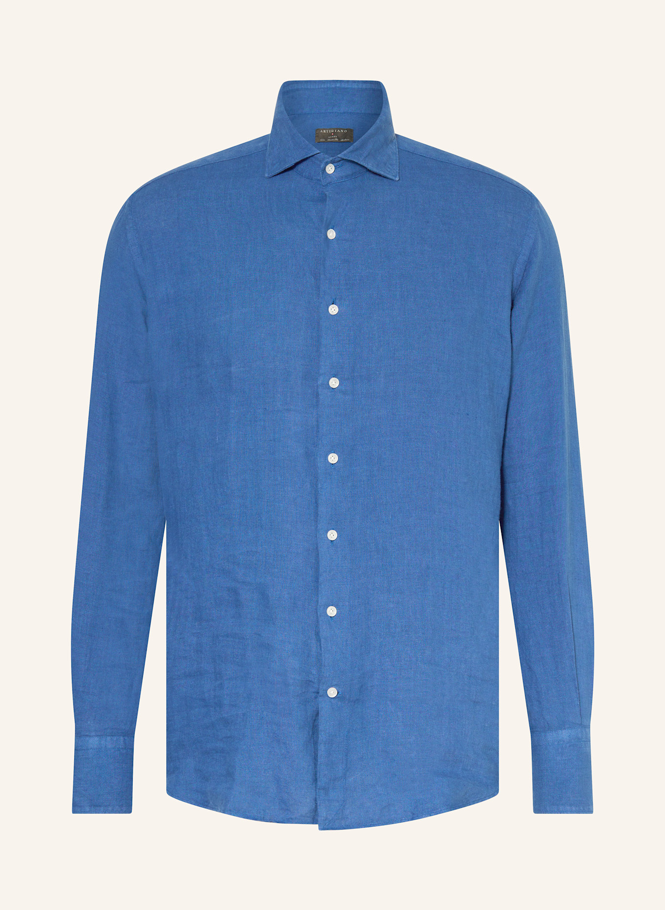 Льняная рубашка классического кроя Artigiano, синий
Льняная рубашка классического кроя Artigiano, синий
