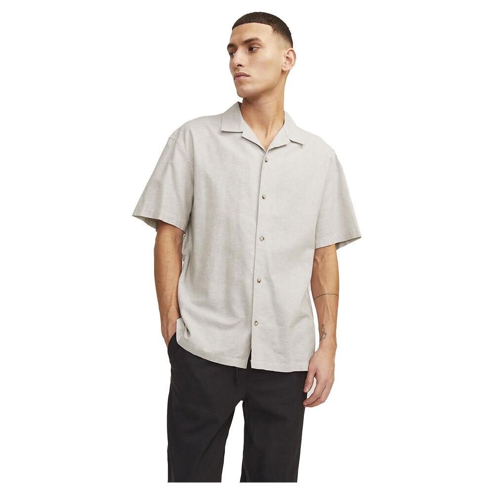 Рубашка с коротким рукавом Jack & Jones Summer Resort Linen, бежевый
Рубашка с коротким рукавом Jack & Jones Summer Resort Linen, бежевый