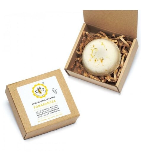 Бомбочка для ванны, АПЕЛЬСИН, игристая, ароматная, полусфера, 80 г, Miodowa Mydlarnia
Бомбочка для ванны, АПЕЛЬСИН, игристая, ароматная, полусфера, 80 г, Miodowa Mydlarnia