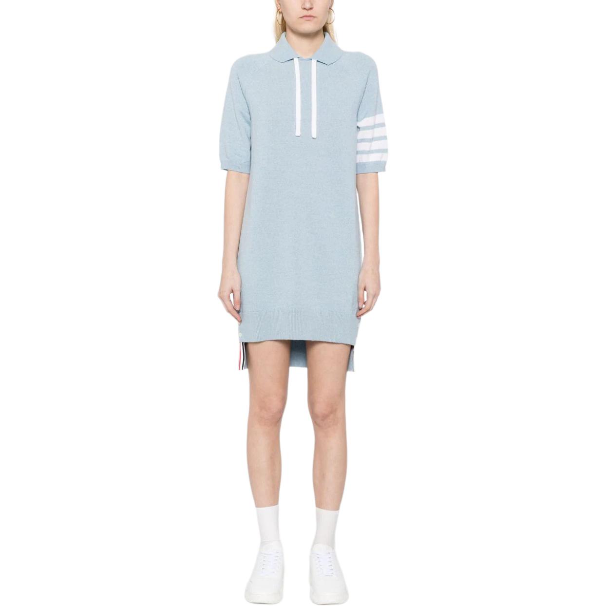 THOM BROWNE Женское платье с коротким рукавом blue
THOM BROWNE Женское платье с коротким рукавом blue