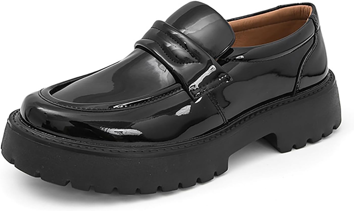Мужские классические кожаные лоферы на платформе с эластичной вставкой, дышащие, удобные, с круглым носком, нескользящей резиновой подошвой, на массивном каблуке, мокасины, повседневные и деловые туфли для работы в офисе и ежедневной носки Nxnbh...
Мужские классические кожаные лоферы на платформе с эластичной вставкой, дышащие, удобные, с круглым носком, нескользящей резиновой подошвой, на массивном каблуке, мокасины, повседневные и деловые туфли для работы в офисе и ежедневной носки Nxnbh...