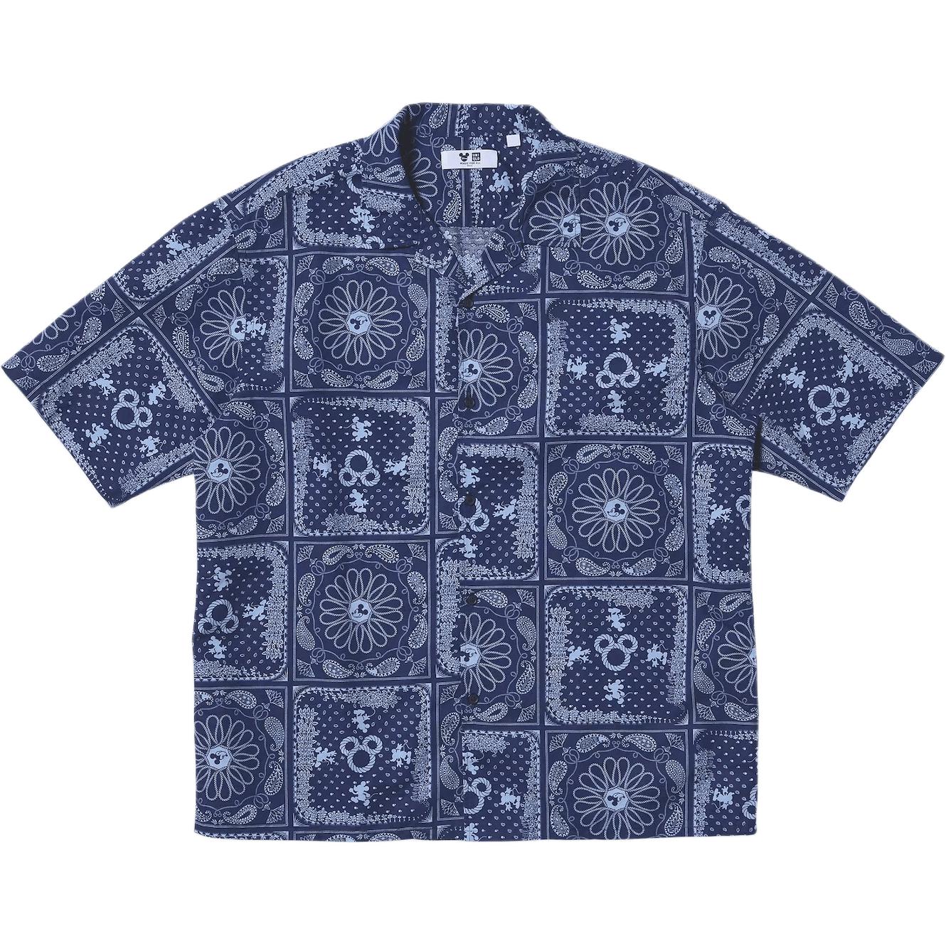 UNIQLO Рубашка BUAISOU X Disney, мужская, цвет marine blue
UNIQLO Рубашка BUAISOU X Disney, мужская, цвет marine blue