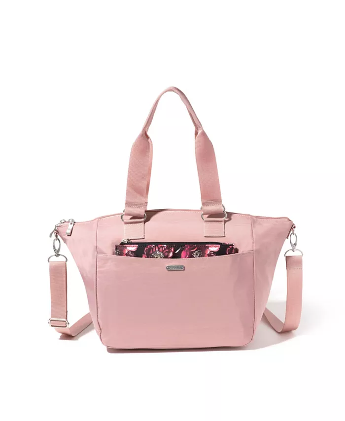 Сумка-тоут с отстегивающимся карманом на весь день Baggallini, розовый
Сумка-тоут с отстегивающимся карманом на весь день Baggallini, розовый