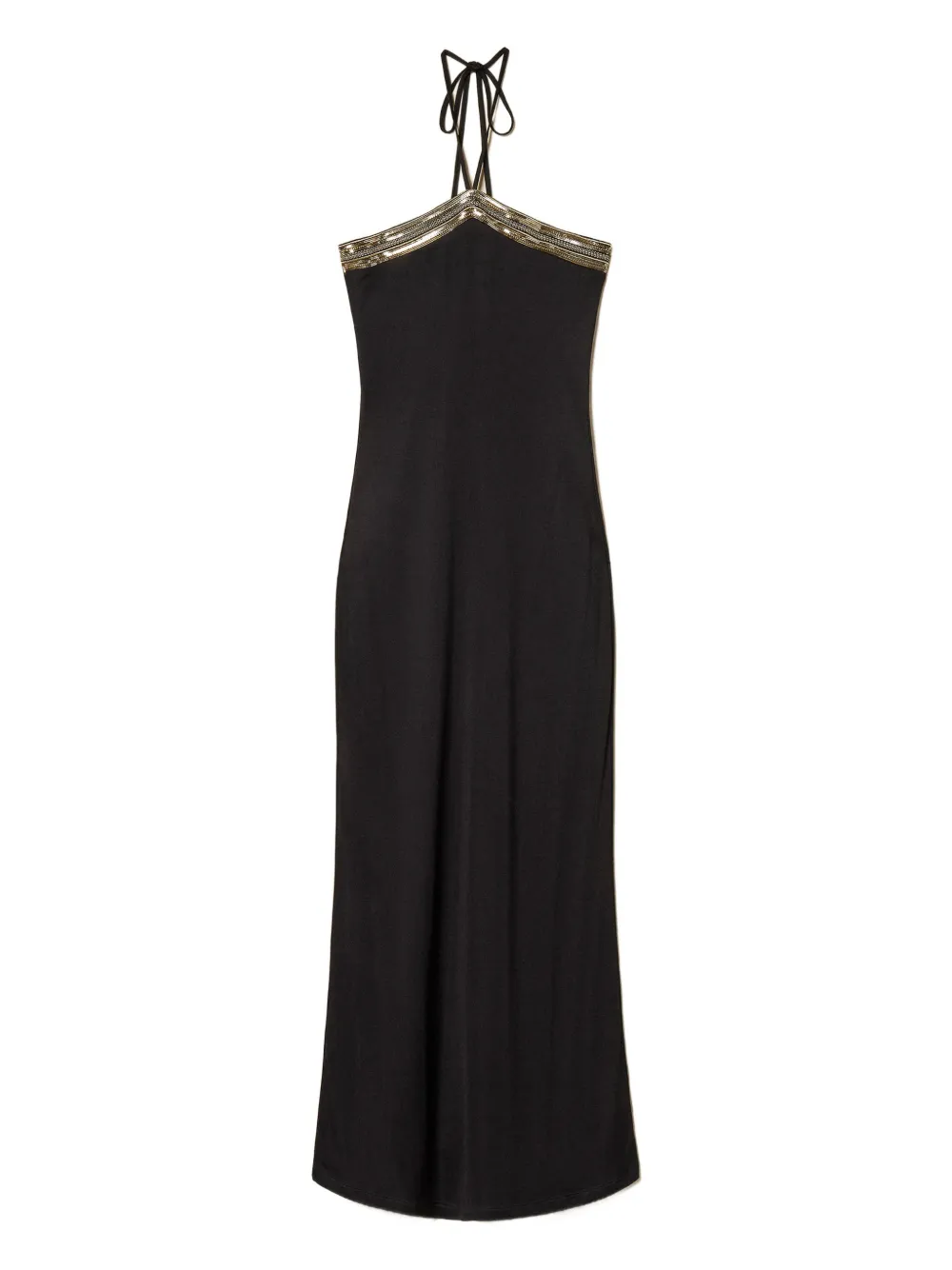 Платье с вышивкой пайетками Twinset, черный
Платье с вышивкой пайетками Twinset, черный