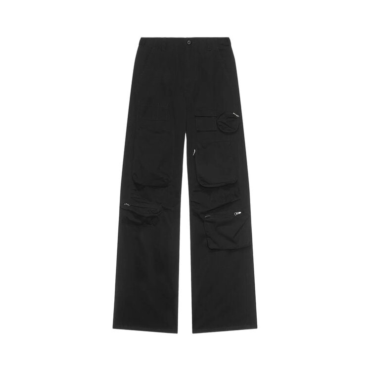 Брюки MM6 Maison Margiela Gabardine Cargo Pants, черный 
Брюки MM6 Maison Margiela Gabardine Cargo Pants, черный