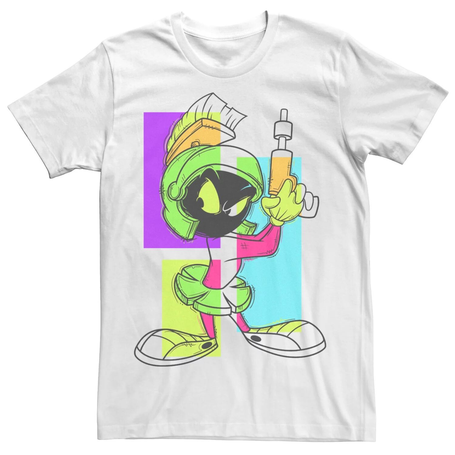 Мужская футболка Looney Tunes Marvin The Martian Pop Art Licensed Character
Мужская футболка Looney Tunes Marvin The Martian Pop Art Licensed Character