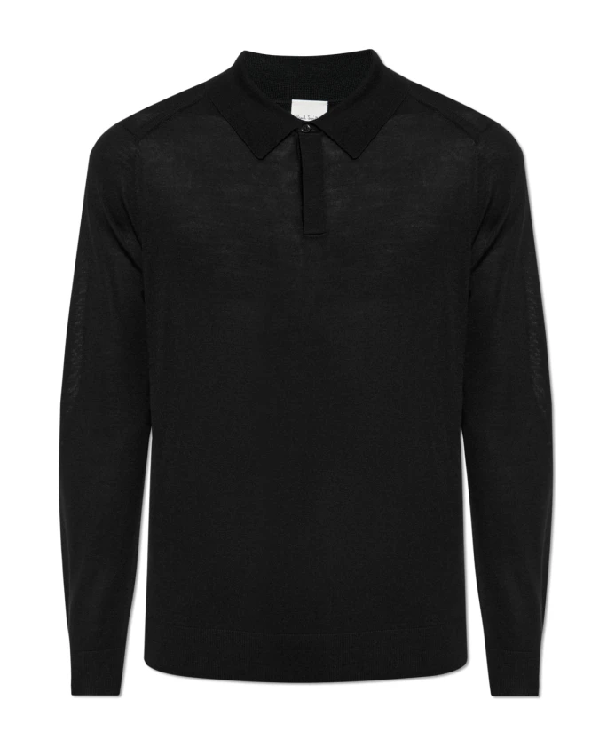 Шерстяной свитер-поло Paul Smith, черный
Шерстяной свитер-поло Paul Smith, черный