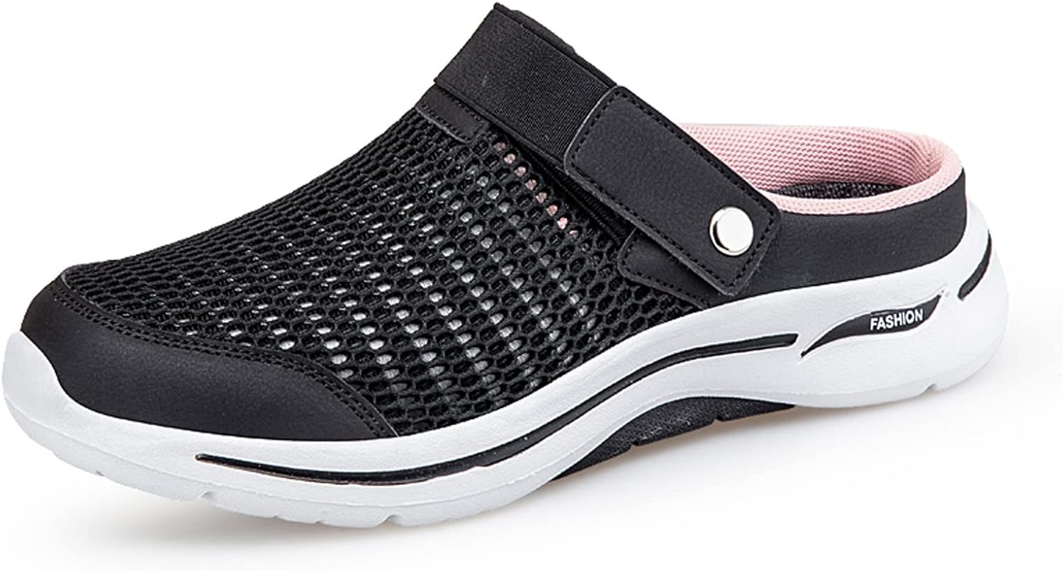 Садовые кроксы для мужчин и женщин, сетчатые шлепанцы, сандалии на липучке, домашняя и уличная обувь Eliogn, розовый
Садовые кроксы для мужчин и женщин, сетчатые шлепанцы, сандалии на липучке, домашняя и уличная обувь Eliogn, розовый