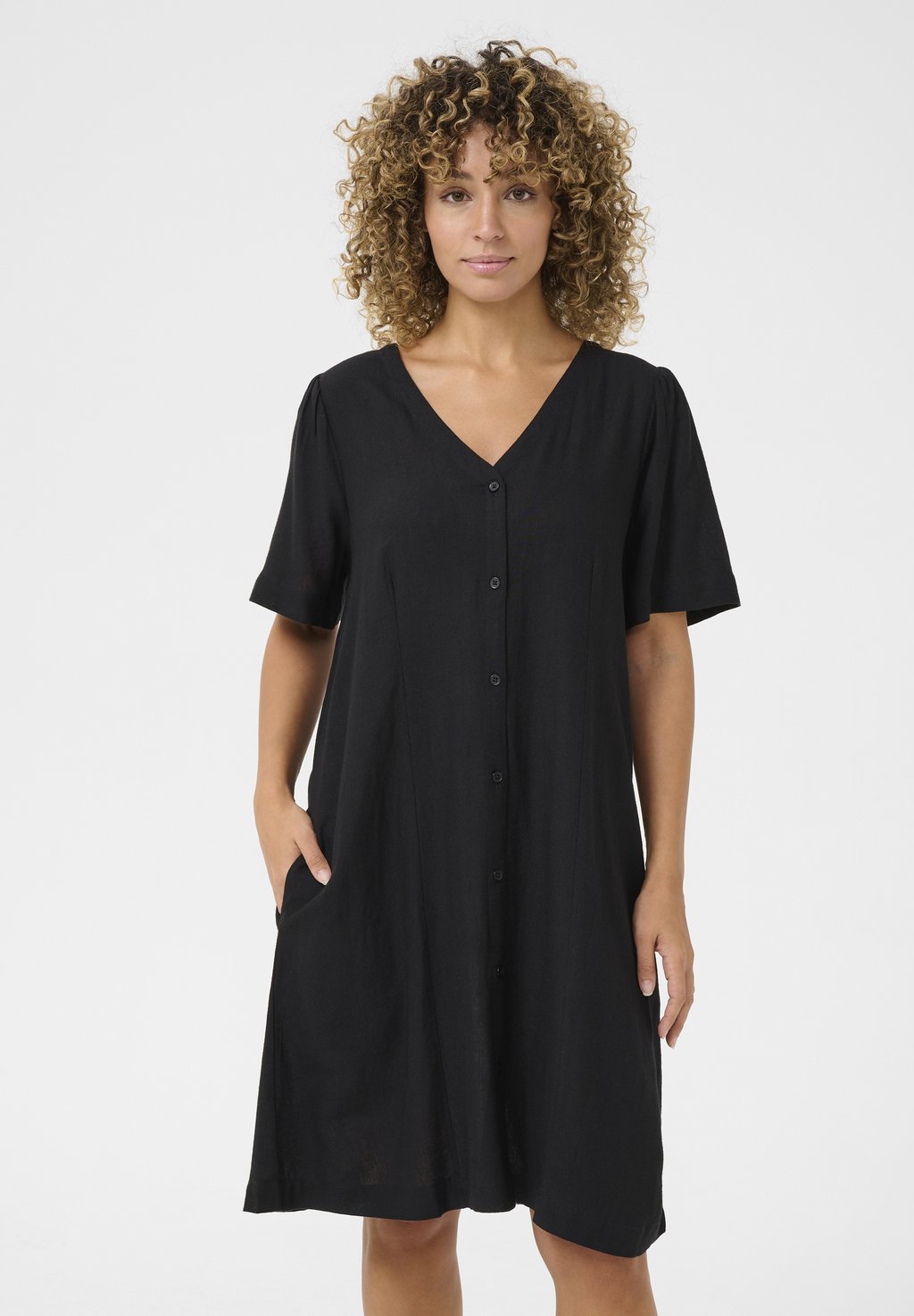 Платье-рубашка CRVENTA Cream, черный
Платье-рубашка CRVENTA Cream, черный