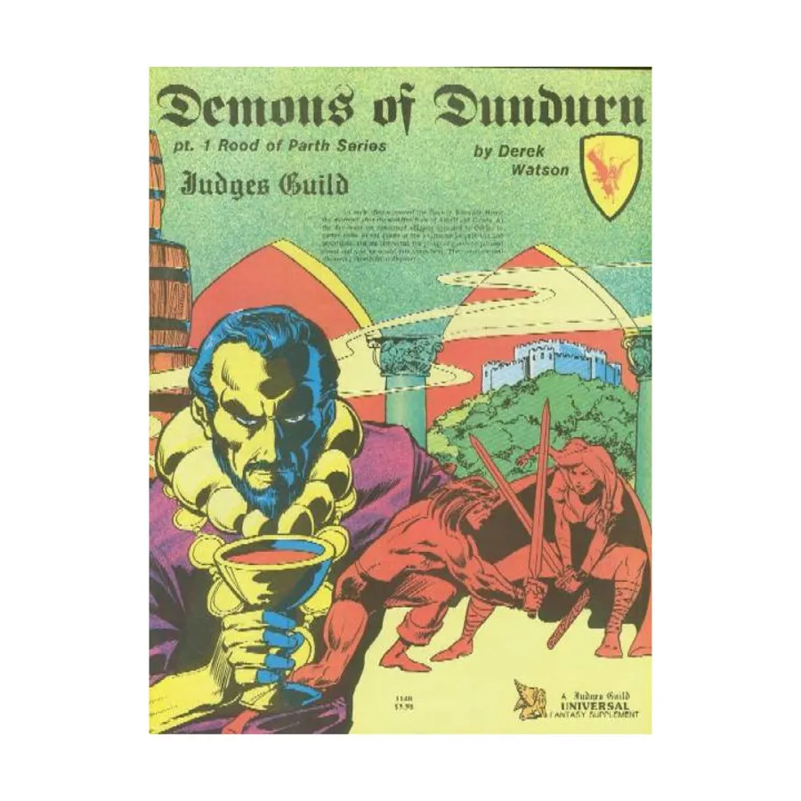Модуль Demons of Dundurn, Dungeons & Dragons Fantasy Modules (D - F) (Judges Guild)
Модуль Demons of Dundurn, Dungeons & Dragons Fantasy Modules (D - F) (Judges Guild)