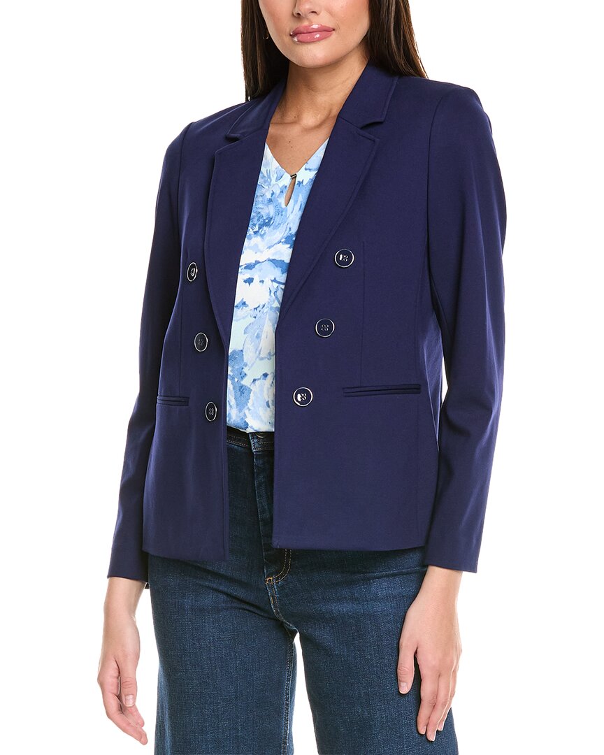 Джонс Нью-Йорк Искусственная Двубортная Куртка Jones New York, синий
Джонс Нью-Йорк Искусственная Двубортная Куртка Jones New York, синий