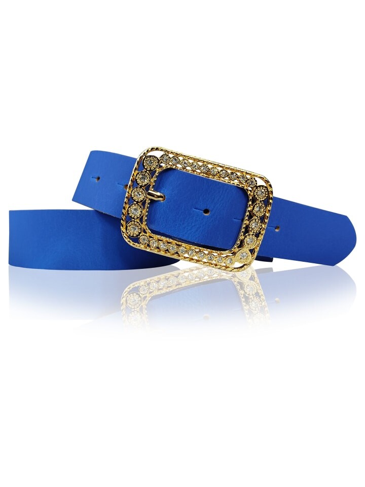 Ремень FRONHOFER Damengürtel goldene Strassschnalle, цвет Kobalt
Ремень FRONHOFER Damengürtel goldene Strassschnalle, цвет Kobalt