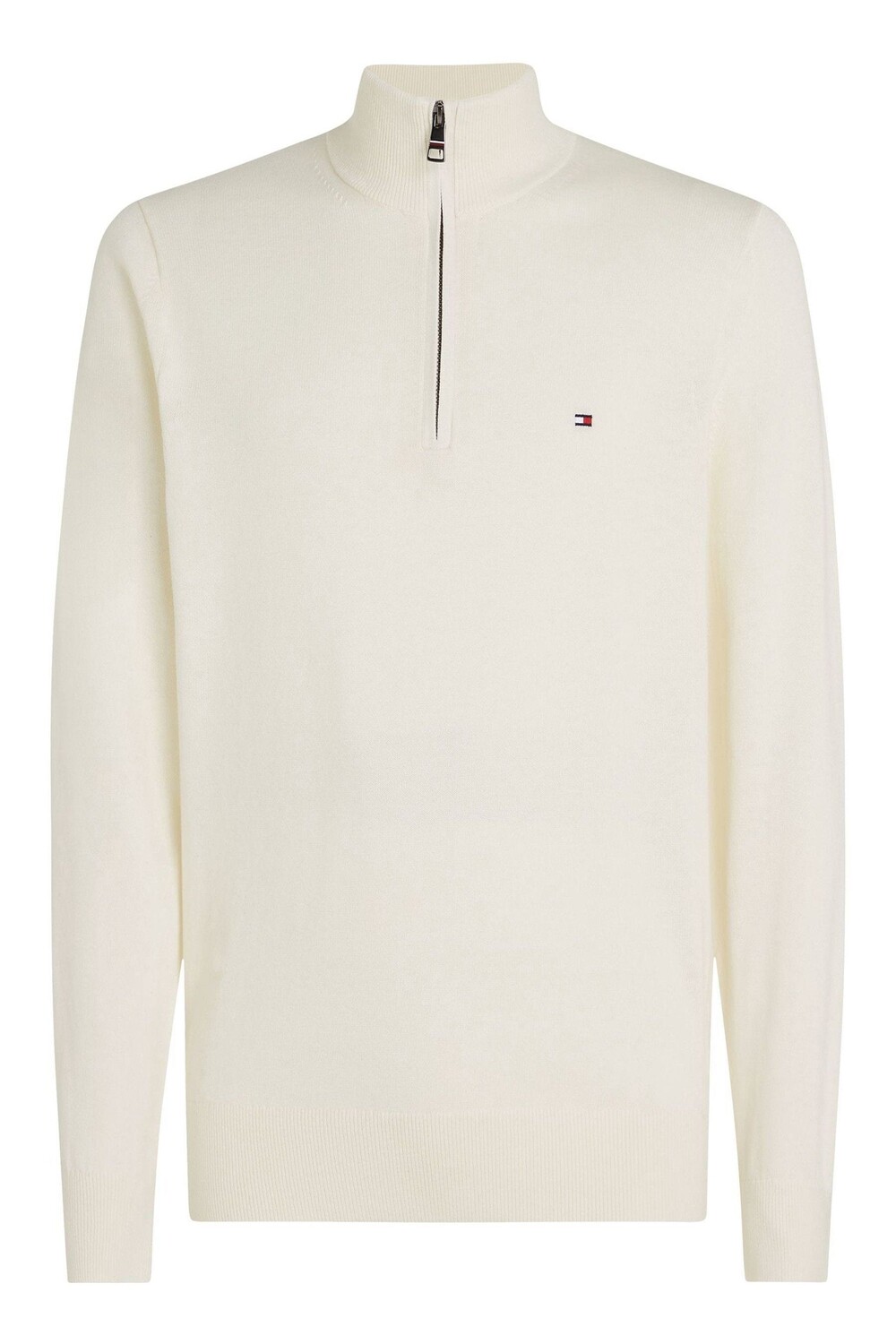 Органический пима хлопок кашемировый свитер с воротником стойкой и застежкой молнией Tommy Hilfiger, белый
Органический пима хлопок кашемировый свитер с воротником стойкой и застежкой молнией Tommy Hilfiger, белый