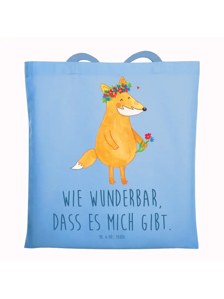 Сумка для переноски Mr & Mrs Panda Fuchs Blumen, небесно-синий
Сумка для переноски Mr & Mrs Panda Fuchs Blumen, небесно-синий