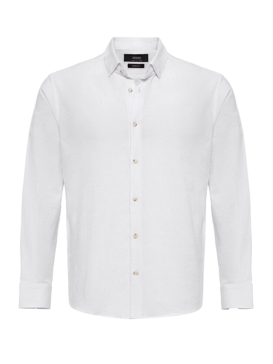 Приталенная рубашка на пуговицах Antioch, белый
Приталенная рубашка на пуговицах Antioch, белый