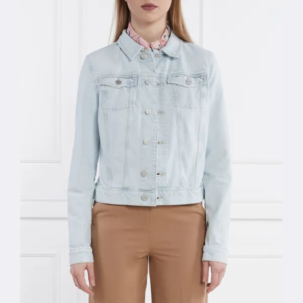 Джинсовая куртка стандартного кроя Tommy Hilfiger, синий 
Джинсовая куртка стандартного кроя Tommy Hilfiger, синий