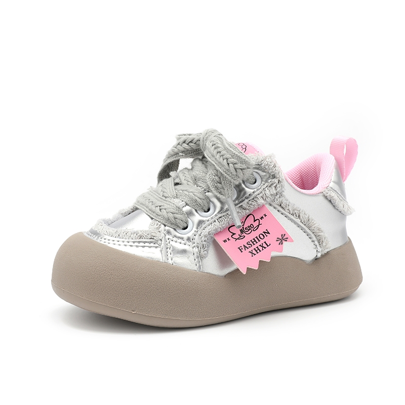 Противоскользящая износостойкая детская обувь для повседневной носки YUZHAOLIN, серебряный
Противоскользящая износостойкая детская обувь для повседневной носки YUZHAOLIN, серебряный