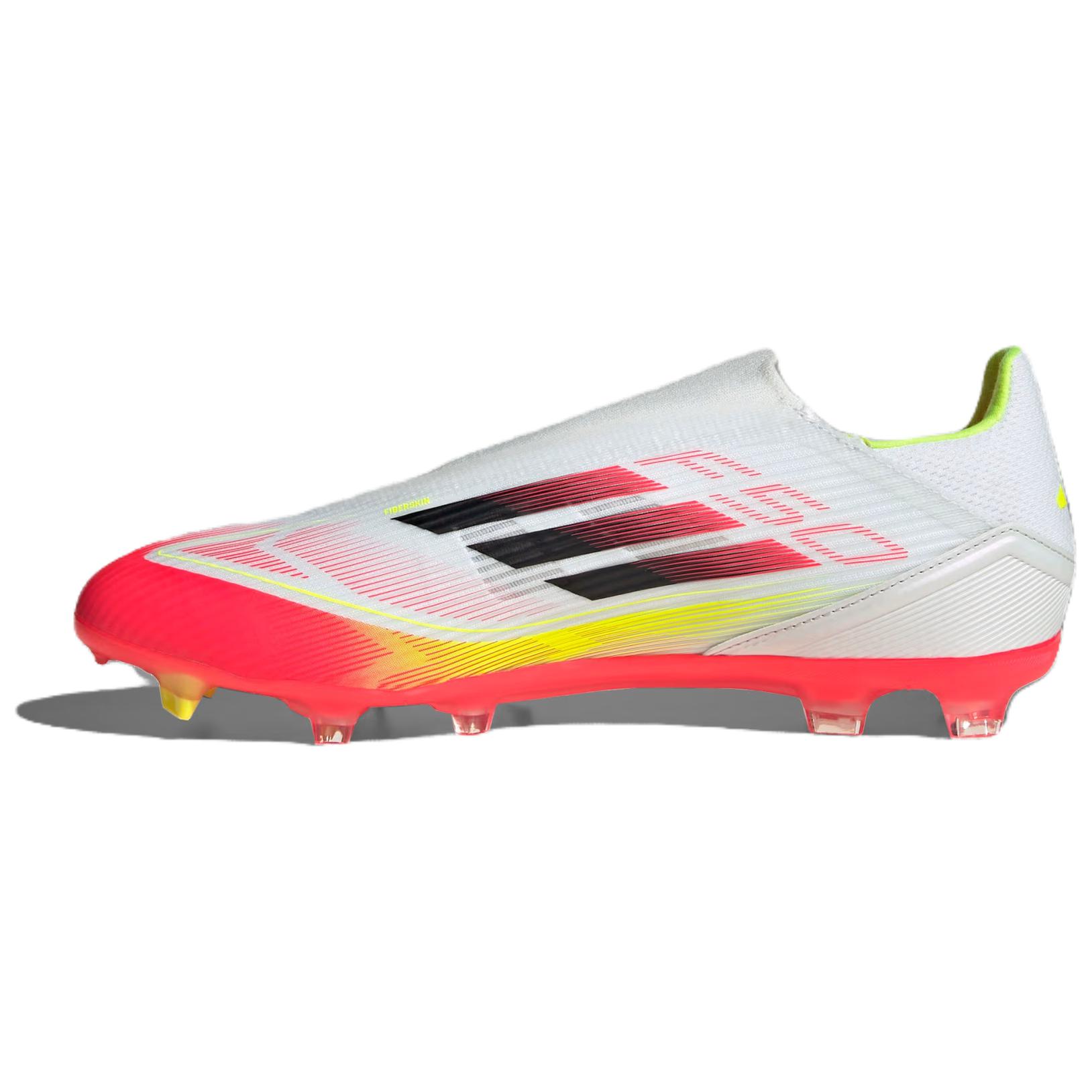 Кроссовки F50 League Laceless FG/MG Solar Pack Adidas, белый
Кроссовки F50 League Laceless FG/MG Solar Pack Adidas, белый