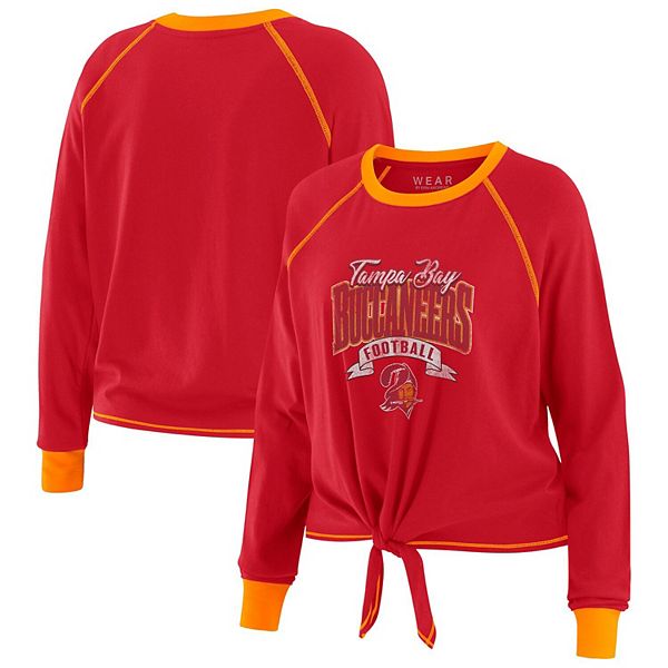 Женский красный/оранжевый топ Tampa Bay Buccaneers с длинными рукавами и завязкой, plus size Wear By Erin Andrews
Женский красный/оранжевый топ Tampa Bay Buccaneers с длинными рукавами и завязкой, plus size Wear By Erin Andrews