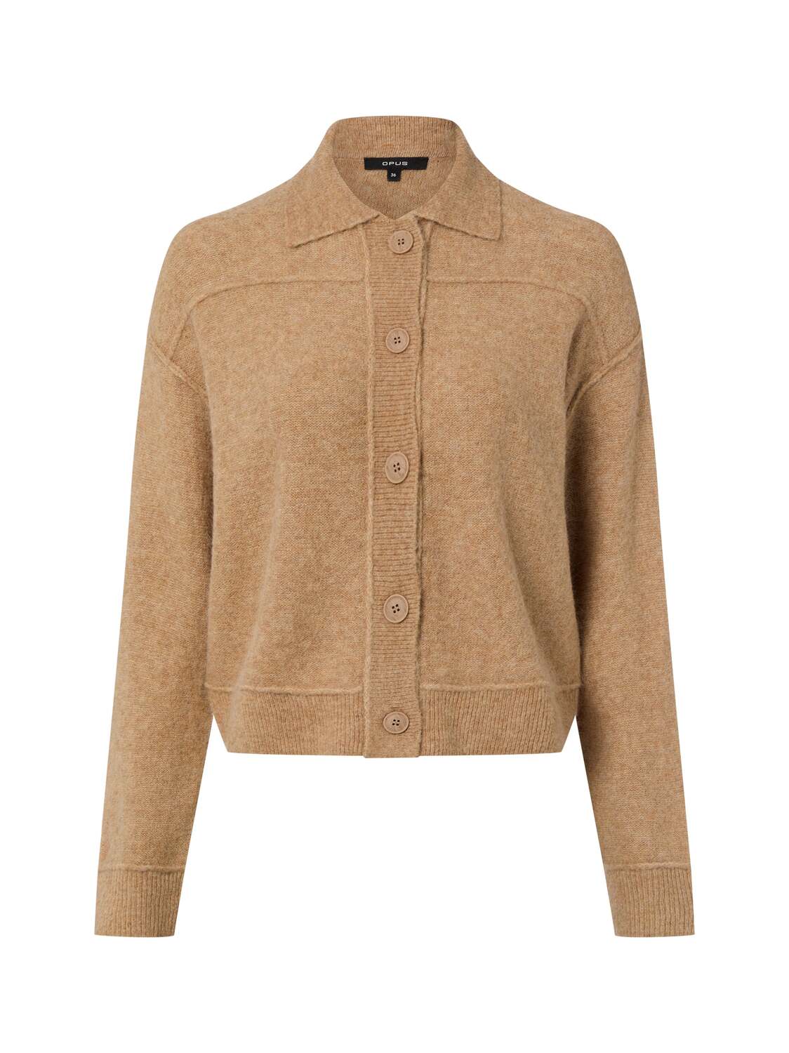 OPUS Вязаный кардиган 'Daneke' в коричневом цвете
OPUS Вязаный кардиган 'Daneke' в коричневом цвете