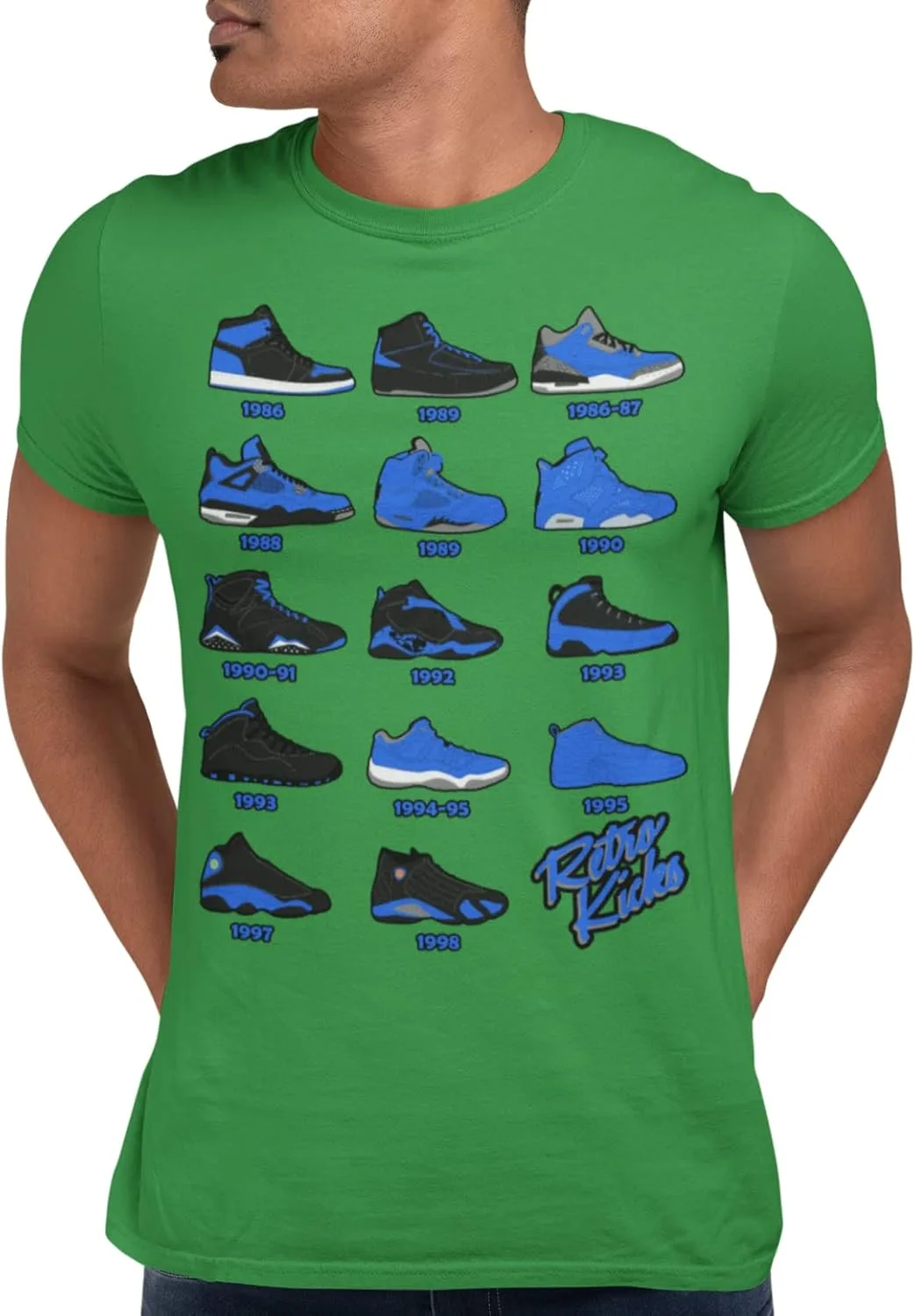 Футболка мужская в стиле Royal Black Jordan Retro House Of Tees
Футболка мужская в стиле Royal Black Jordan Retro House Of Tees