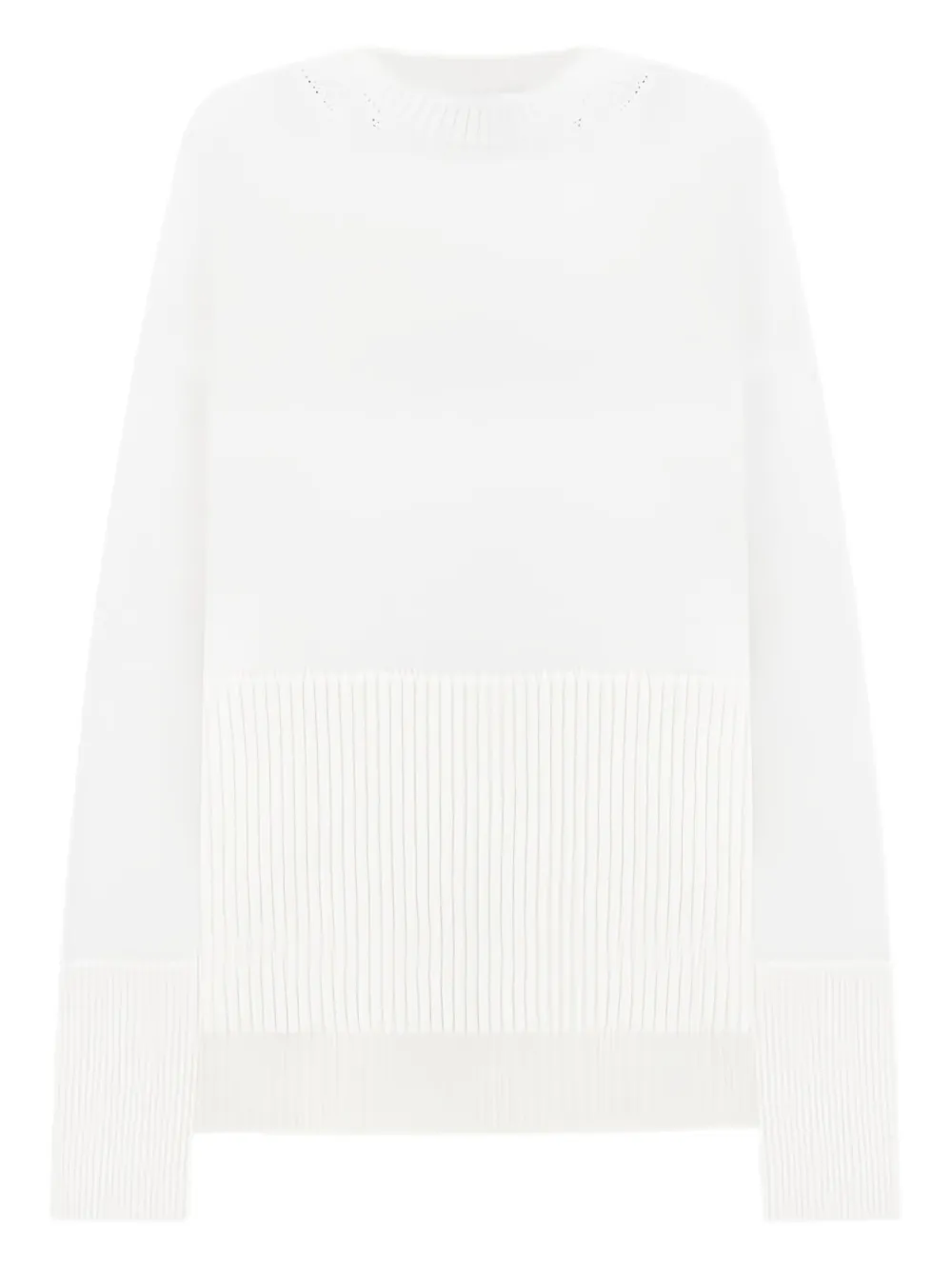Свитер с ребристым подолом DONDUP, белый
Свитер с ребристым подолом DONDUP, белый