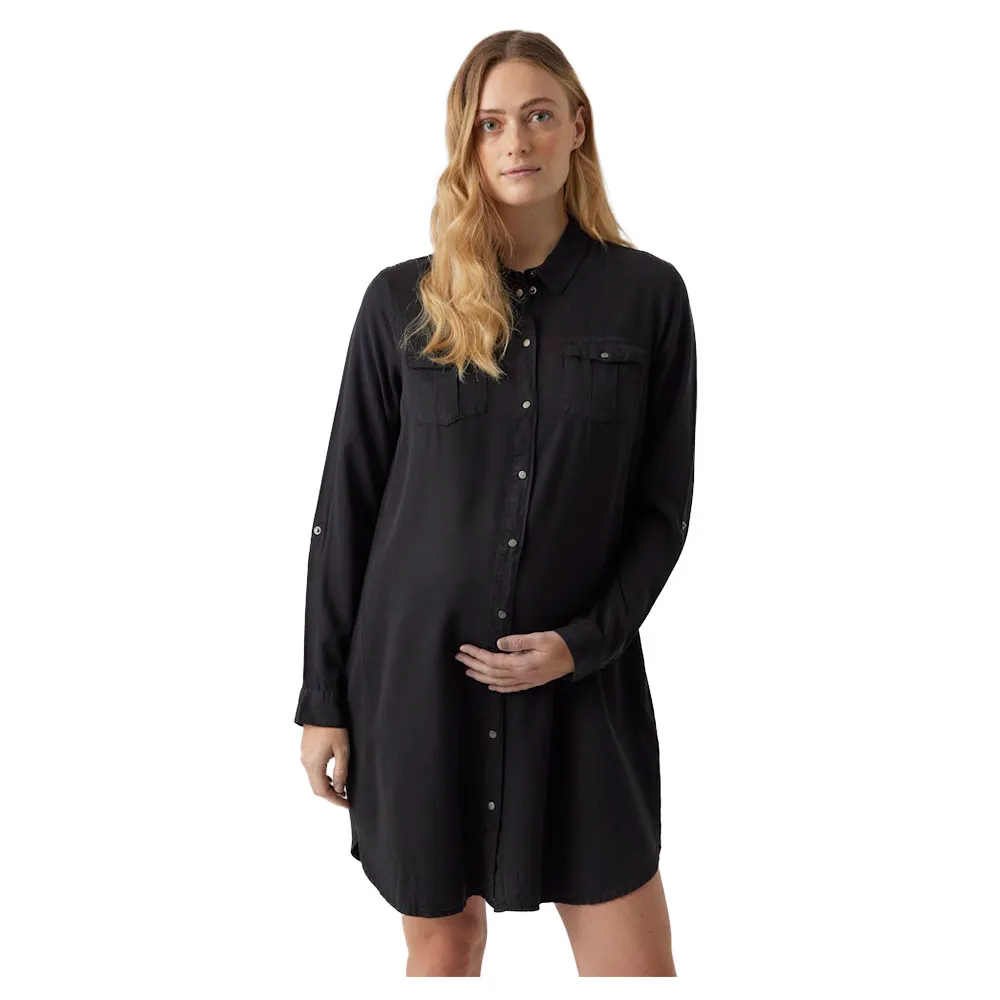 Платье Vero Moda Sigga Maternity long sleeve, черный
Платье Vero Moda Sigga Maternity long sleeve, черный