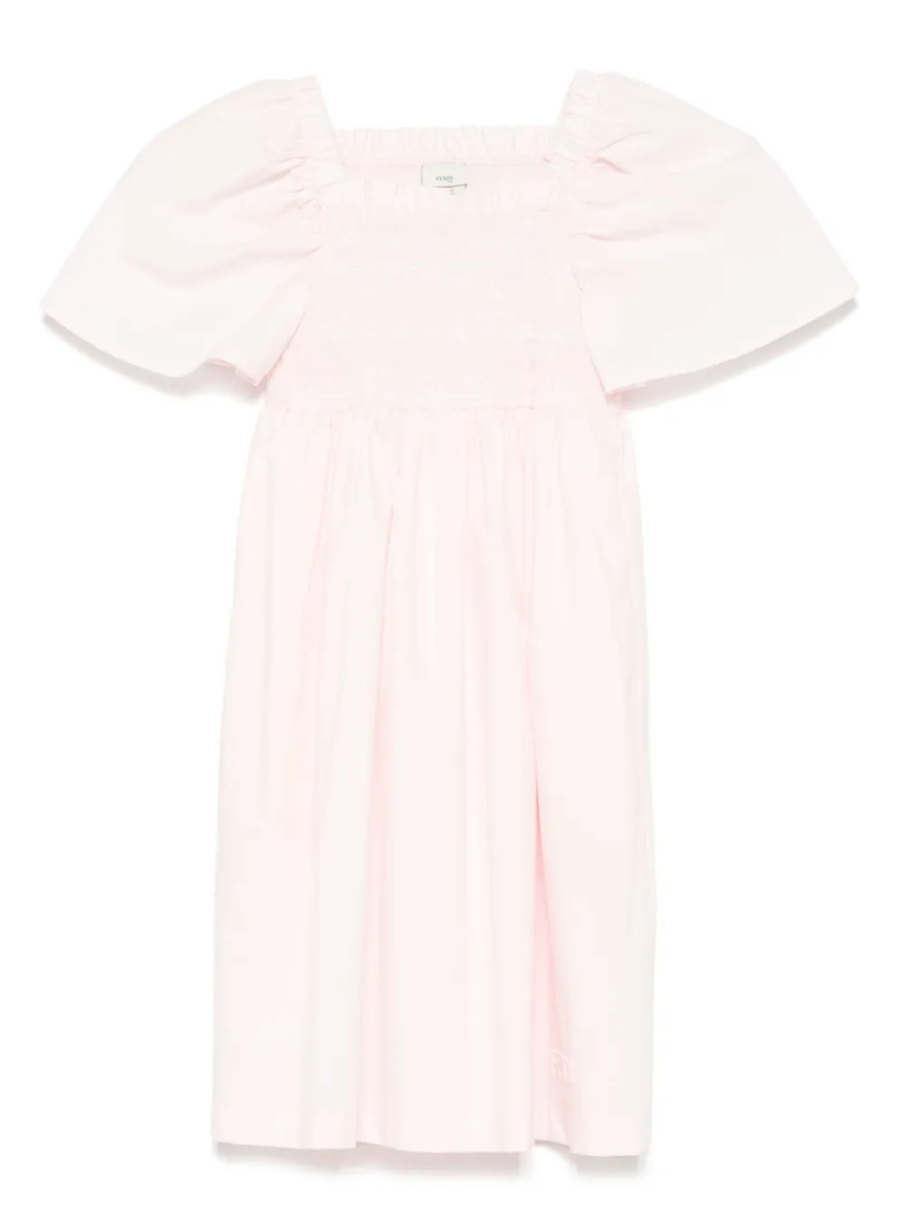 Платье с вышитым логотипом Fendi Kids, розовый
Платье с вышитым логотипом Fendi Kids, розовый