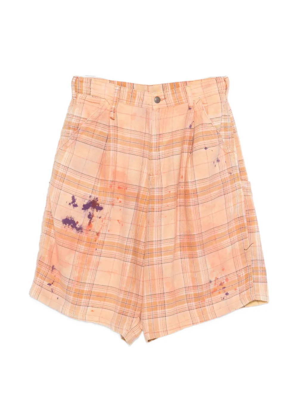 Клетчатые рабочие шорты Jesse R13, оранжевый
Клетчатые рабочие шорты Jesse R13, оранжевый