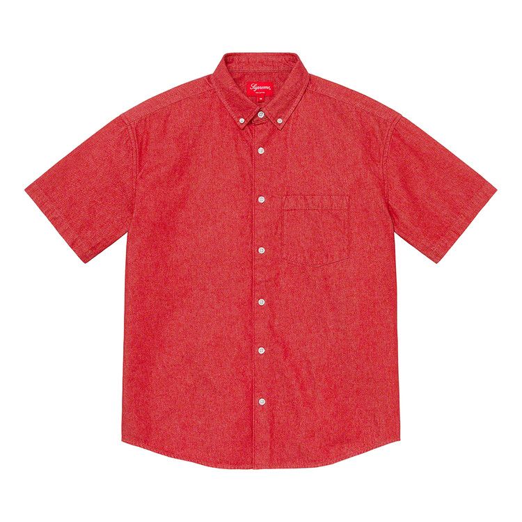 Рубашка Supreme Embossed Denim Short-Sleeve Shirt, Red
Рубашка Supreme Embossed Denim Short-Sleeve Shirt, Red