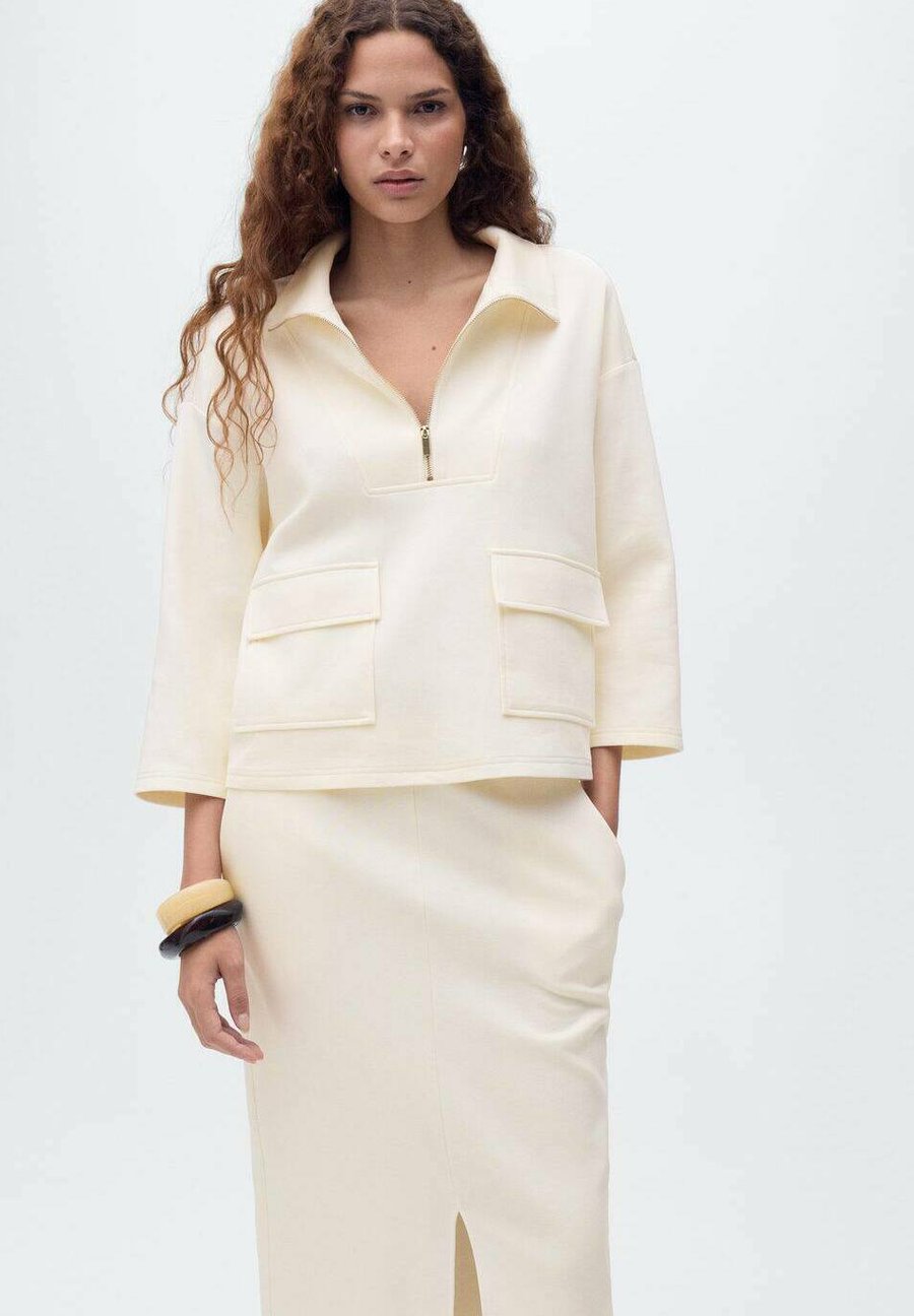 Толстовка Mango THREE-QUARTER SLEEVE WITH POCKETS, Off-White
Толстовка Mango THREE-QUARTER SLEEVE WITH POCKETS, Off-White