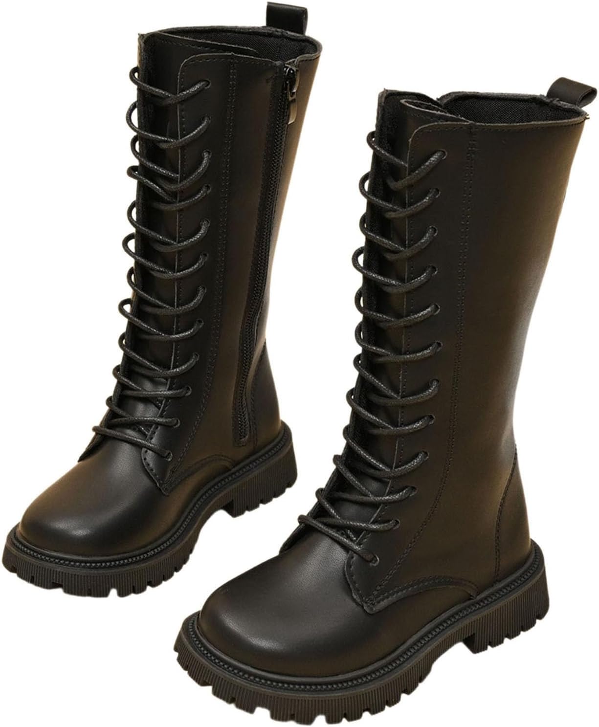 Девочкам Ботинки Боевые Ботинки из искусственной кожи PU Милые на шнуровке С боковой молнией Средние сапожки на платформе Маленькие дети/Старшие дети ZRBYWB, 03-Black
Девочкам Ботинки Боевые Ботинки из искусственной кожи PU Милые на шнуровке С боковой молнией Средние сапожки на платформе Маленькие дети/Старшие дети ZRBYWB, 03-Black