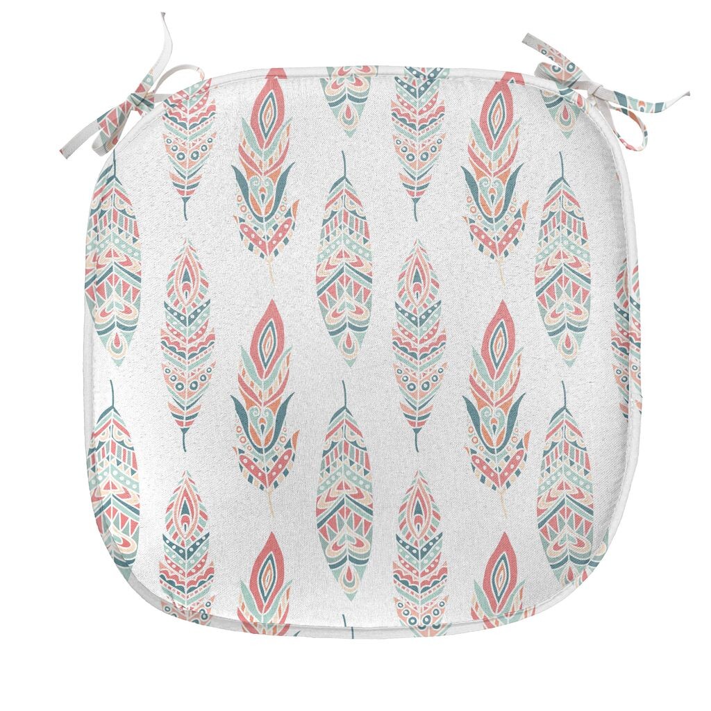 ABAKUHAUS Подушка для обеденного стула с перьями Культура Декоративная водонепроницаемая подушка с ремнями для кухонных сидений 40 см x 40 см Темно-коралловая морская пена, белый
ABAKUHAUS Подушка для обеденного стула с перьями Культура Декоративная водонепроницаемая подушка с ремнями для кухонных сидений 40 см x 40 см Темно-коралловая морская пена, белый