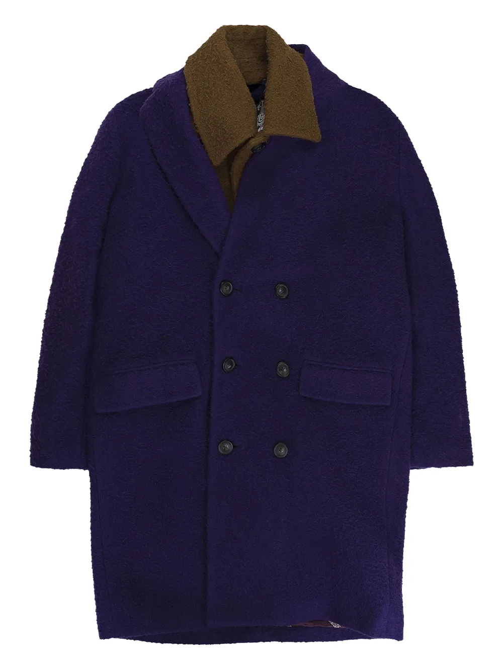 Двубортное пальто PALM ANGELS, фиолетовый
Двубортное пальто PALM ANGELS, фиолетовый