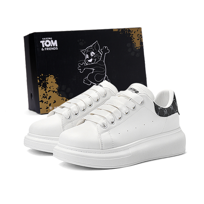 TALKING TOM Антискользящие износостойкие легкие дышащие низкие скейтерские кроссовки для увеличения роста унисекс белый черный, цвет White Black
TALKING TOM Антискользящие износостойкие легкие дышащие низкие скейтерские кроссовки для увеличения роста унисекс белый черный, цвет White Black