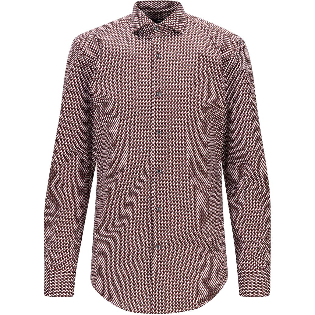 HUGO BOSS Бордовая мужская рубашка
HUGO BOSS Бордовая мужская рубашка