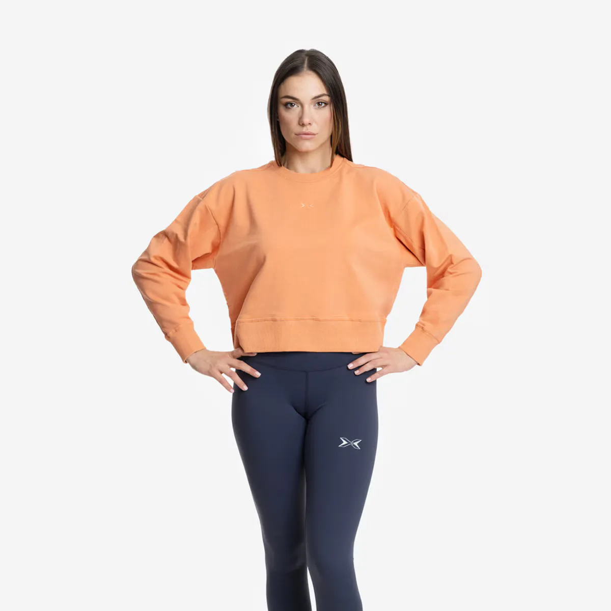 Женская эластичная укороченная толстовка Picsil, оранжевый
Женская эластичная укороченная толстовка Picsil, оранжевый