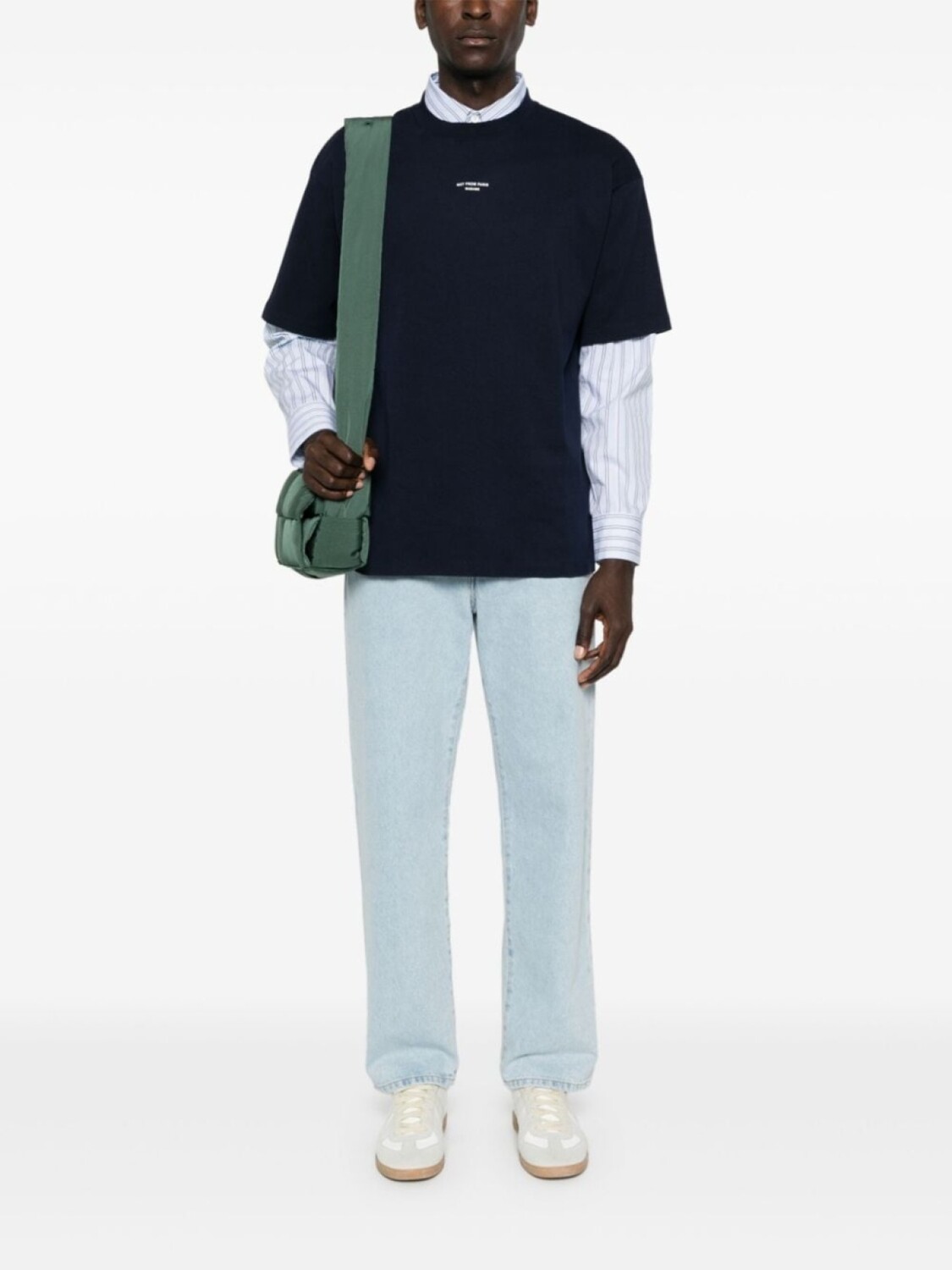 Drôle De Monsieur футболка из хлопка с логотипом, синий
Drôle De Monsieur футболка из хлопка с логотипом, синий