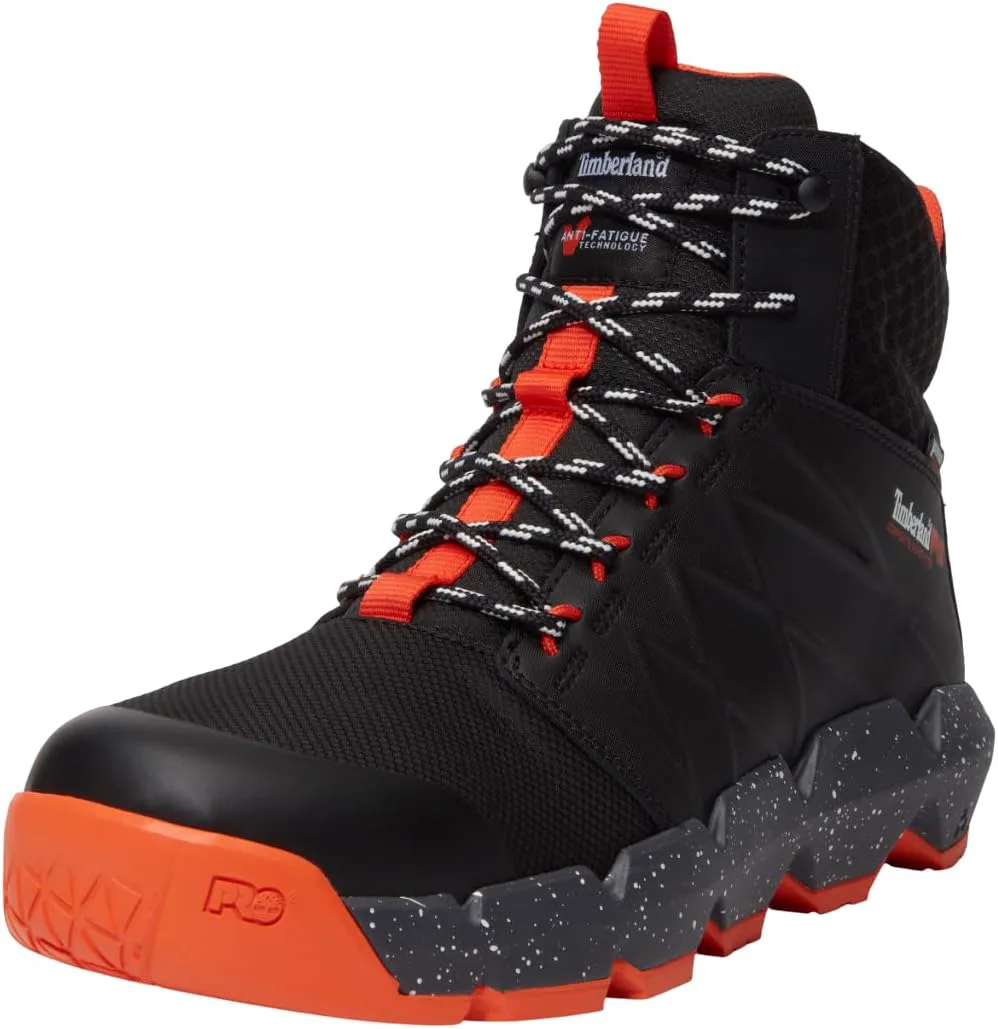 Мужские кроссовки-ботинки Timberland PRO Morphix 6" с композитным защитным носком, водонепроницаемые, в индустриальном стиле, для повседневной носки, черный/оранжевый
Мужские кроссовки-ботинки Timberland PRO Morphix 6" с композитным защитным носком, водонепроницаемые, в индустриальном стиле, для повседневной носки, черный/оранжевый