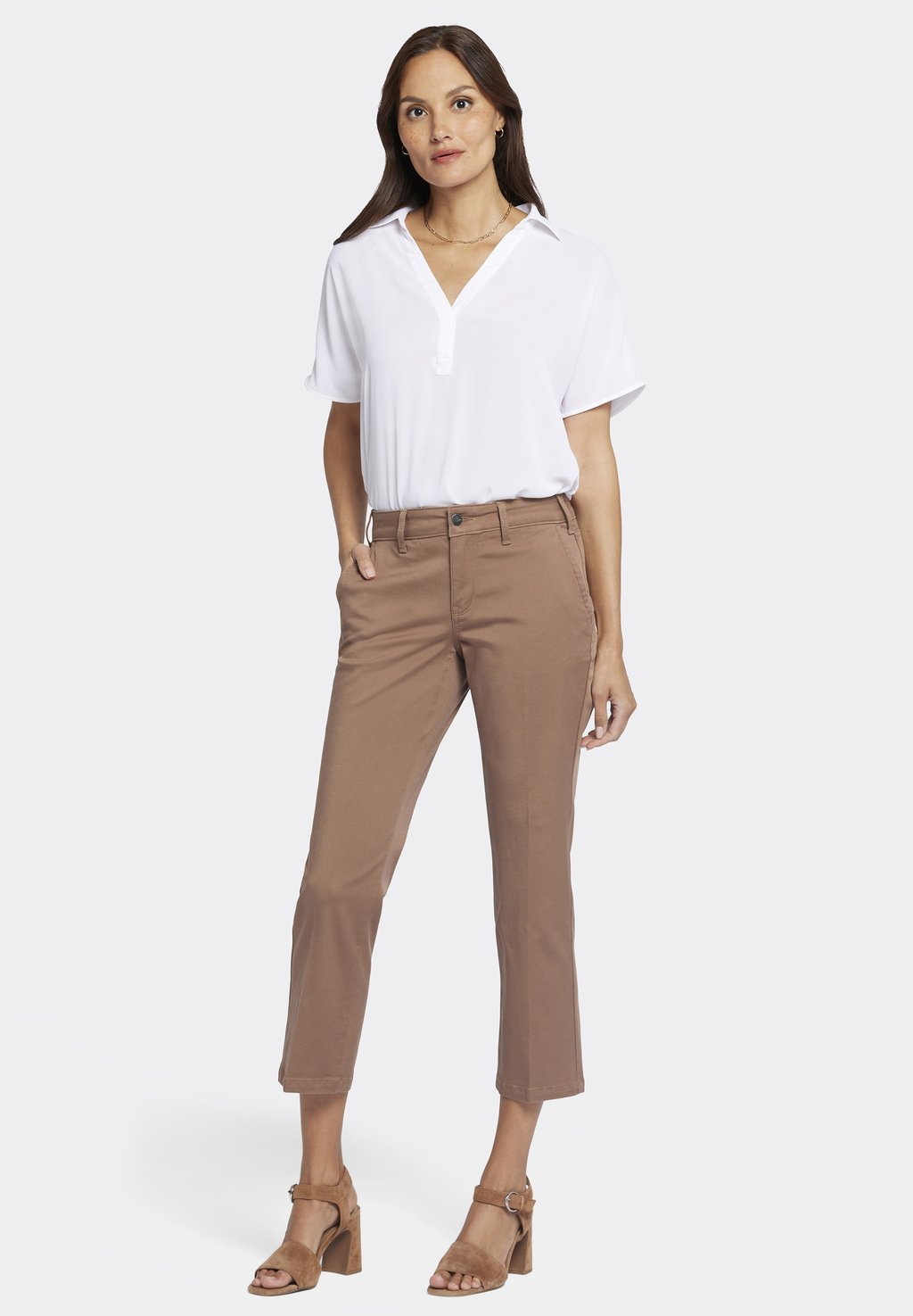 Брюки STRAIGHT LEG NYDJ, коричневый
Брюки STRAIGHT LEG NYDJ, коричневый